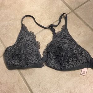 Padded gray Victoria’s Secret bralette
